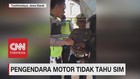 VIDEO: Viral! Ada Pengendara Motor Yang Tidak Tahu SIM