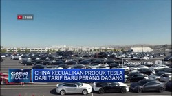 China Bebaskan Tesla dari Tarif Baru Produk AS