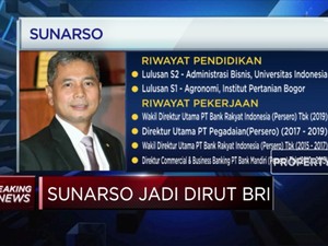 Sunarso Resmi Jadi Direktur Utama BRI