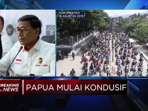Wiranto Pastikan Papua Mulai Kondusif