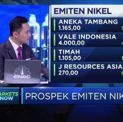 Harga Komoditas Naik, Saham Emiten Nikel Ikut Melesat