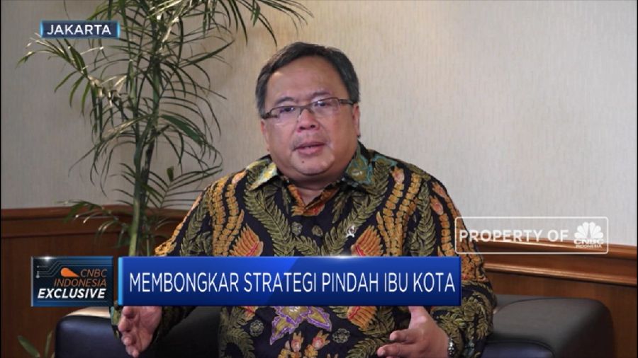 Kepala Bappenas Bambang Brodjonegoro buka-bukaan soal strategi pemindahan ibu kota