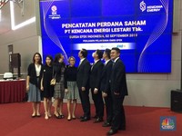 Listing, Saham Kencana Energi Hampir Auto Reject, Melesat 49%