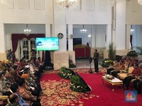 Soal Kabinet Baru, Jokowi: Sabar! Kita Pasti Umumkan