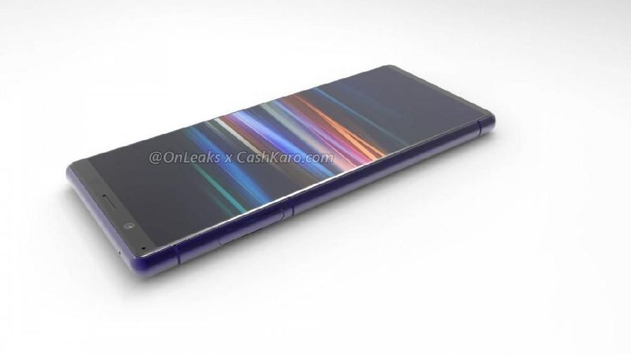 handphone sony Xperia 2 (dok. @OnLeaks)
