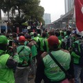 Gegara Bos Taksi Malaysia, Driver Gojek Demo Kedubes Malaysia
