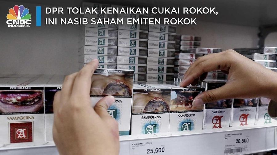 Cukai hasil tembakau (CHT) rata-rata akan naik mencapai 21,55% pada 1 Januari 2020.