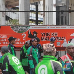 Geruduk Kedubes Malaysia, Ini Tuntutan Driver Ojol Gojek RI