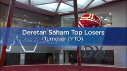 Ini 5 Saham Top Losers di IHSG