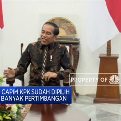 Presiden Jokowi Terima 10 Nama Capim KPK