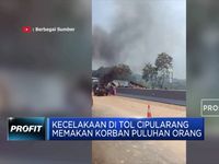 Kecelakaan Beruntun 17 Kendaraan Di Cipularang