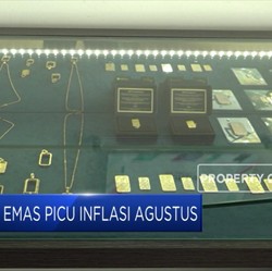 Harga Emas Picu Inflasi Agustus