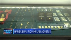 Harga Emas Picu Inflasi Agustus