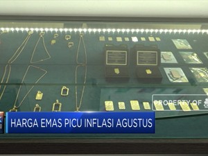 Harga Emas Picu Inflasi Agustus