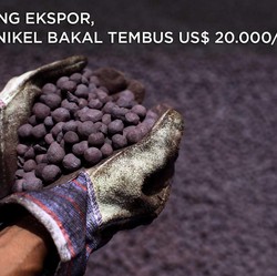 RI Larang Ekspor, Harga Nikel Bakal Tembus US$ 20.000/ton