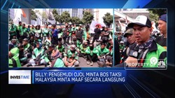 Profesi Dihina, Driver Gojek Geruduk Kedubes Malaysia