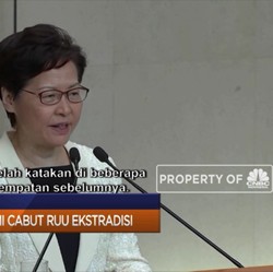 Pemimpin Hong Kong Resmi Cabut RUU Ekstradisi