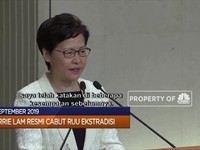 Pemimpin Hong Kong Resmi Cabut RUU Ekstradisi