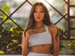 7 Foto Moon Gabi, Model Eksotis Lahirkan Anak Jung Woo Sung Tanpa Menikah