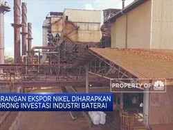 Larangan Ekspor Nikel Dorong Industri Baterai