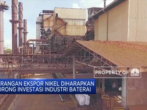 Larangan Ekspor Nikel Dorong Industri Baterai