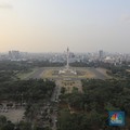 Diguncang Ledakan, Kawasan Monas Dijaga Ketat Aparat