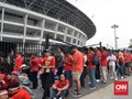 Timnas Indonesia Kalah, Kericuhan Terjadi di Pintu Utama GBK