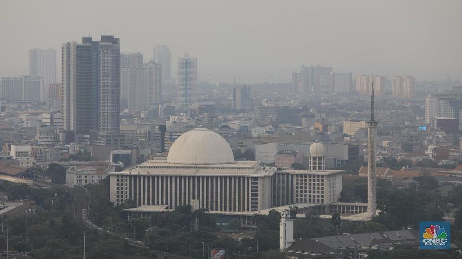 Masjid Istiqlal, Jakarta (CNBC Indonesia/ Andrean Kristianto)