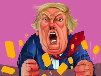 Trump Makin Sengit, Harga Emas Semakin Melangit