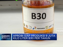 Aprobi Siap Produksi 9 Juta Kilo Liter B30 Per Tahun