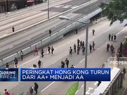 Fitch Rating Pangkas Peringkat Utang Hong Kong