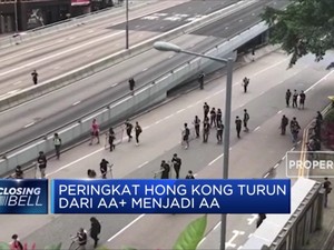 Fitch Rating Pangkas Peringkat Utang Hong Kong