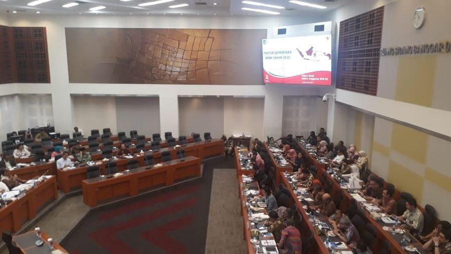 Pertumbuhan ekonomi 2020 disepakati sementara 5,3%. Berikut postur sementara APBN 2020.