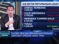 China Pangkas Produksi, Saham Timah Terapresiasi
