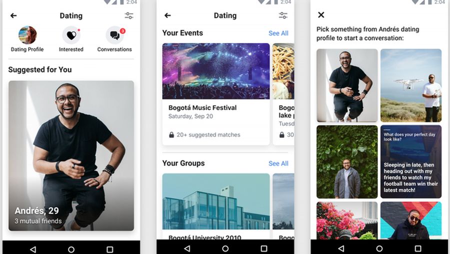 Facebook akhirnya meluncurkan Facebook Dating, fitur cari jodoh yang akan menjadi saingan Tinder. Fitur ini diperkenalkan Facebook tahun lalu.