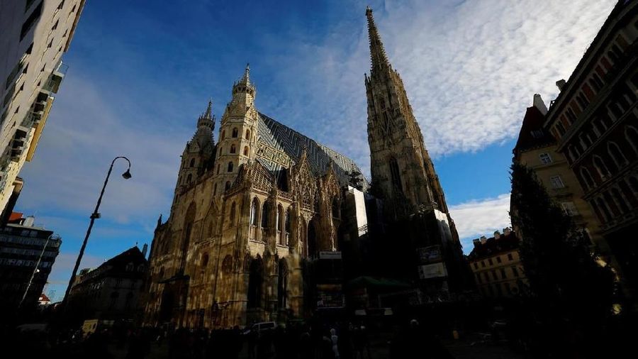 FILE PHOTO: St. Stephen's cathedral (Stephansdom) is pictured in Vienna, Austria, November 28, 2016. REUTERS/Leonhard Foeger/File Photo