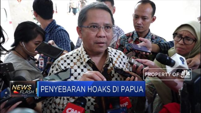 Menkominfo Ada 20 Negara Terlibat Penyebaran Hoaks Papua