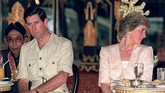 Pada 15 September 1984, Putri Diana melahirkan anak keduanya dengan Pangeran Charles, Pangeran Harry. (KAZUHIRO NOGI / AFP FILES / AFP)