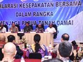 Deklarasi Papua Damai Disaksikan Panglima TNI dan Kapolri