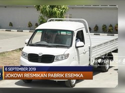 Presiden Jokowi Resmikan Pabrik Esemka