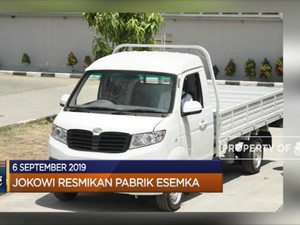 Presiden Jokowi Resmikan Pabrik Esemka