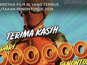 Tembus Jutaan Penonton, Ini 11 Film Terlaris Indonesia 2019