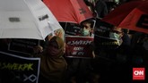 Ada sejumlah poin krusial yang dinilai bakal melemahkan pemberantasan korupsi di antaranya pembentukan dewan pengawas KPK serta pemberlakuan SP3 dalam suatu kasus. (CNNIndonesia/Adhi Wicaksono)