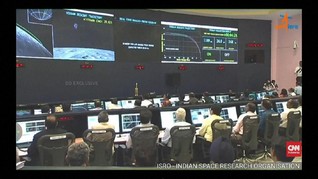 VIDEO: Misi ke Bulan Hilang Kontak, Ilmuwan India Cemas