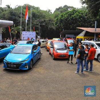 Ketika Mobil dan Motor Listrik 'Kepung' Ajang IEMS 2019