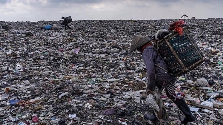 Leonardo Dicaprio turut menyoroti sampah plastik yang berada di Bantar Gebang, Bekasi, Indonesia (Instagram @leonardodicaprio)