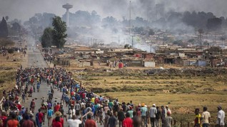 FOTO: Xenofobia Hantui Afrika Selatan
