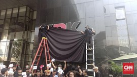 Firli Cs Terpilih, KPK Pasang Banner Hitam di Situs Resmi