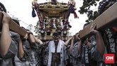 Festival tahun ini dibagi menjadi tiga zona yaitu Stage Area, Exchange dan Experience. (CNN Indonesia/Bisma Septalisma)