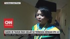 VIDEO: Gadis 26 Tahun Raih Gelar S3 Termuda dengan IPK 4.0